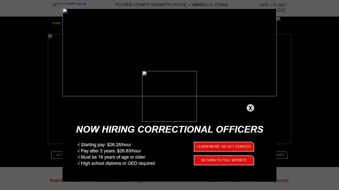 Home | Potter County Sheriff's Office | Amarillo, Texas